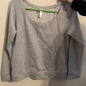 crop top style sweat shirt